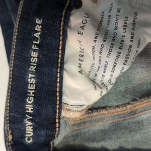 American eagle Curvy highest rise flare